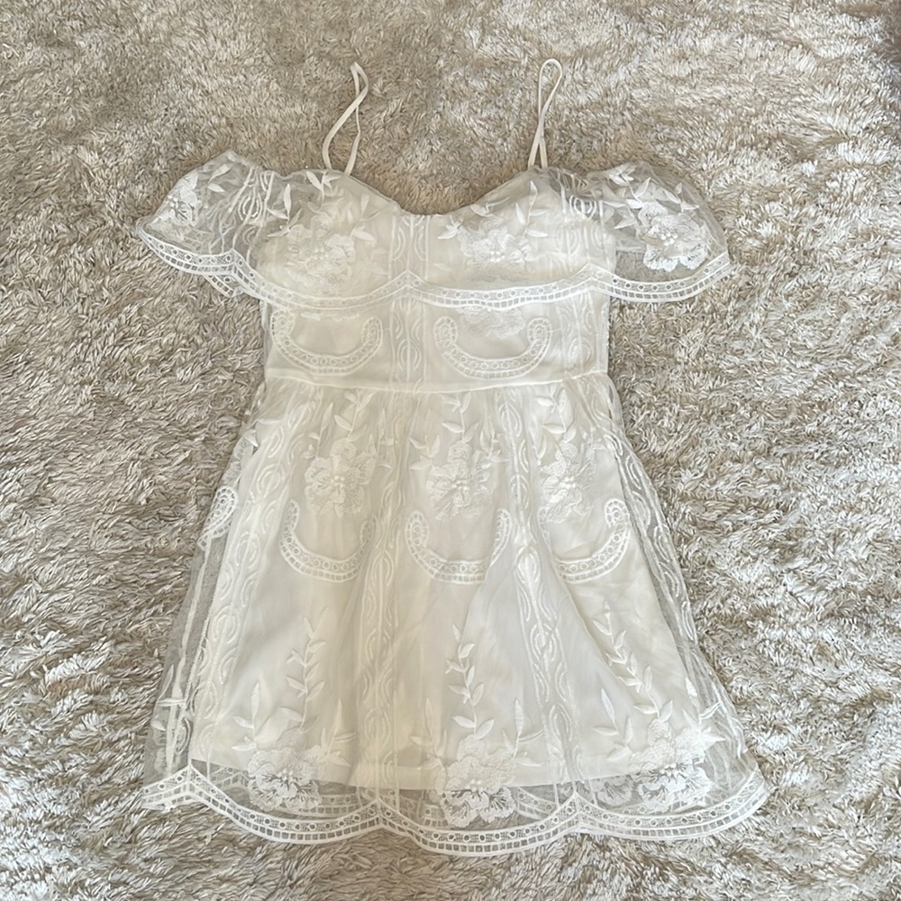 White Lace Dress